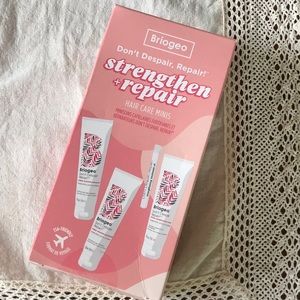 Briogeo strengthening travel kit dry hair damage
